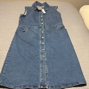 Steve Madden Blue Denim dress.